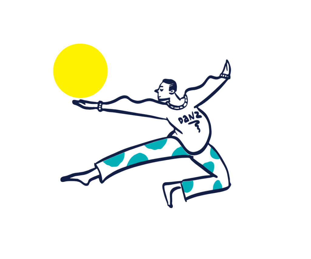 Dancing in the sun
