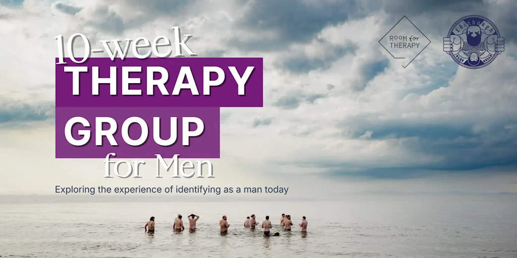 10 week therapy group for men Room for therapy Edinburgh blue balls