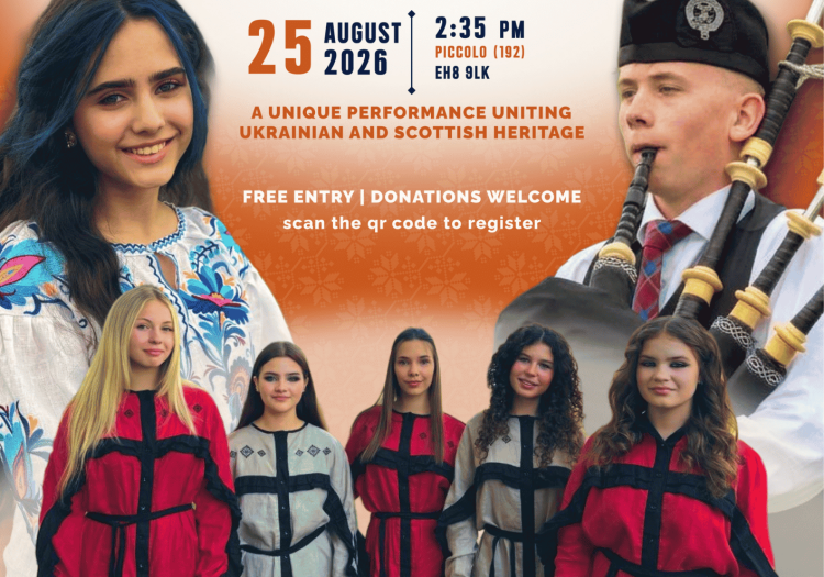 Song Bridge bringing together Ukraine and Scotland through music: Tuesday 25 August